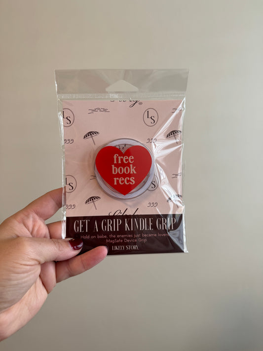Free Book Recs Reader Magnetic Kindle Accessory & Holder