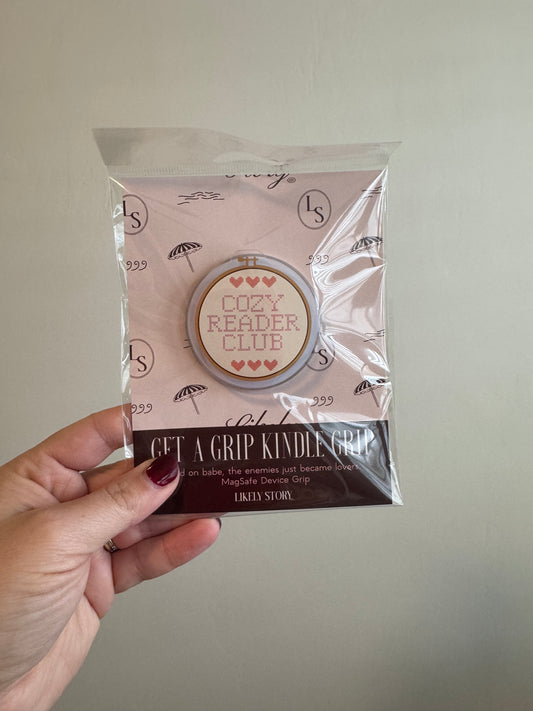 Cozy Reader Club Reader Magnetic Kindle Accessory & Holder