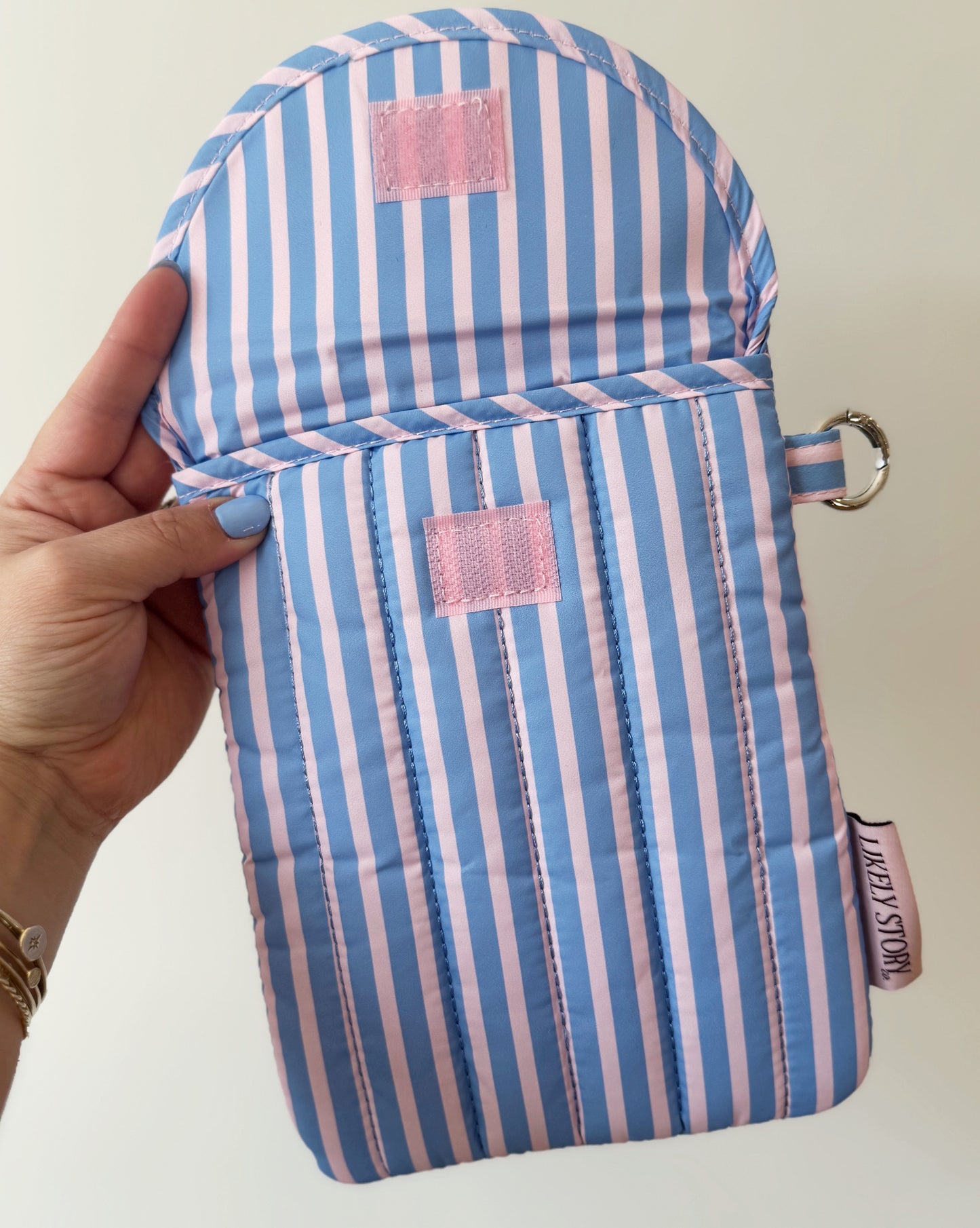 Cotton Candy Stripes E-Reader Puffer Sleeve