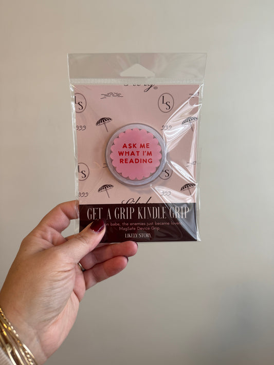 Ask me What I’m Reading Magnetic Kindle Accessory & Holder